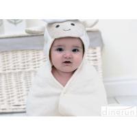 China 100% Cotton Hooded Baby Bath Towels ,Toddler Hooded Towels With Embroidery Logo  factory