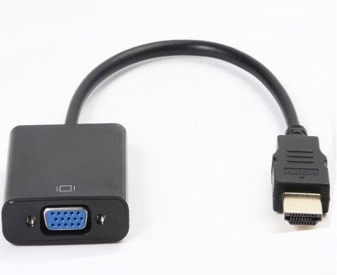 China 1080P HDMI Male to VGA Female Video Converter Adapter Cable for PC DVD HDTV TV factory