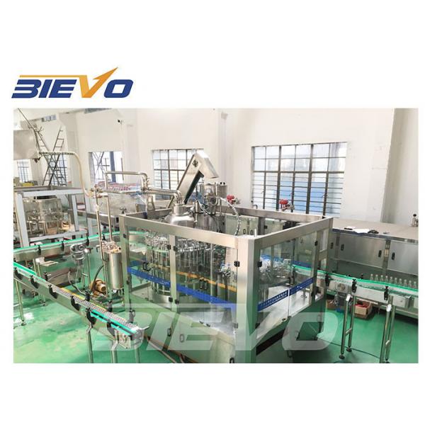 Quality SUS 304 3 In 1 5000bph Juice Bottle Filling Machine Packaging Machine for sale