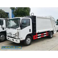 Quality 700P 190hp ISUZU Garbage Truck Compressed Rubbish Power Steering for sale