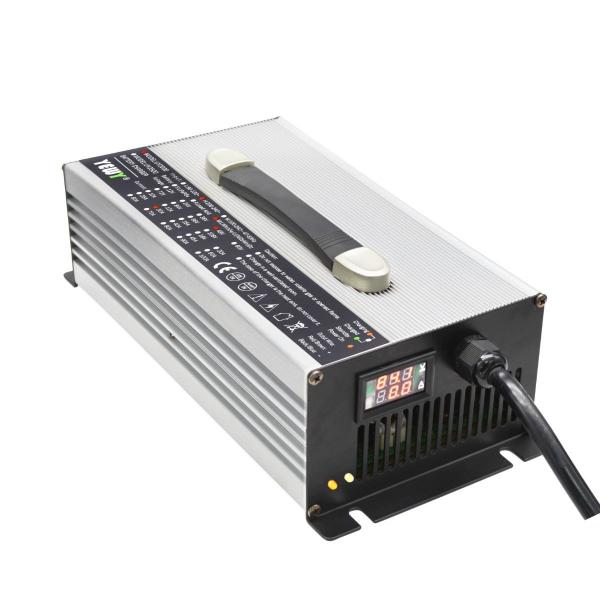 Quality 24V 60A 2000W Smart Lead Acid Battery Charger Bluetooth AC To DC for sale