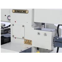 China Leather Industrial Flatlock Sewing Machine , Thick Fabric Programmable Sewing Machine  factory