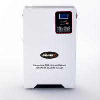 Quality 25.6V 5KW Wall Mounted LiFePO4 Battery For Home Energy Storage System for sale