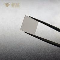 China 10mm*10mm Rectangular CVD Single Crystal Diamonds 0.5mm Thick factory