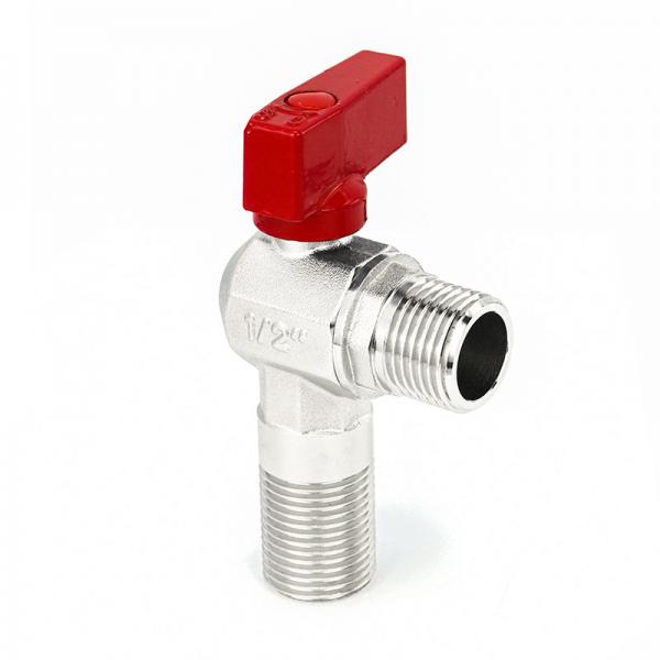 Quality Durable Brass 2 Way Angle Valve  1/4