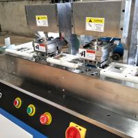 China Digital Scratch PVC Plastic Smart Card Making Machine Hole Keytag Punching Die Cutting Machine factory