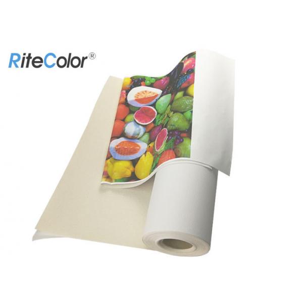 Quality 24 Inch 100ft Waterproof Matt Inkjet Cotton Canvas For Epson Printer for sale