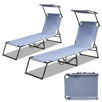 China Modern Outdoor Hotel Floor Portable Swimming Pool Folding Chaise Lounge Chair For Living Room factory