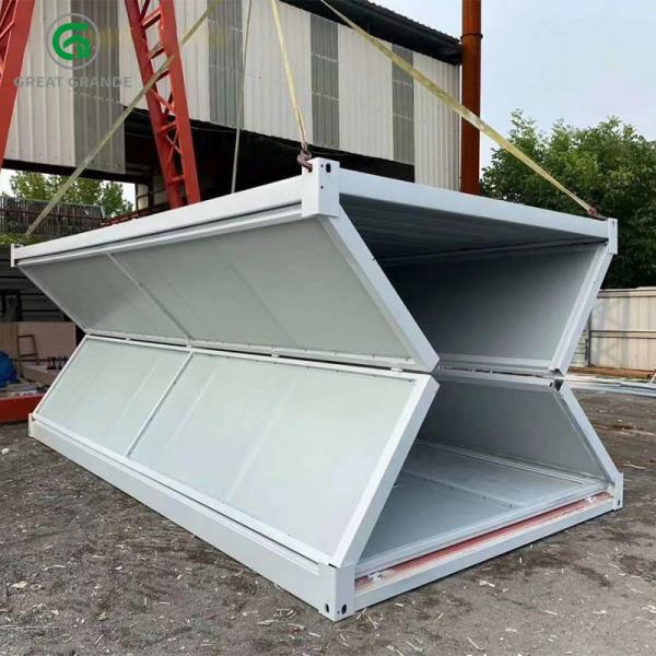 Quality Fold Out Galvanized Steel Prefab Site Office House Custom for sale