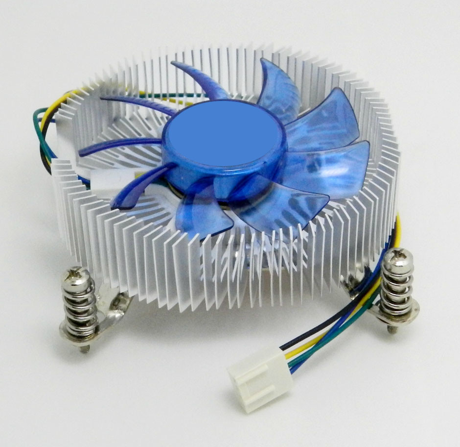 China Durable 4000RPM CPU Cooling Fan Copper Insert For LGA1150/1155/1156 factory