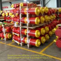 China Telescopic Hydraulic Cylinder 5 Stage Cold Drawing Steel Pipe Material for sale