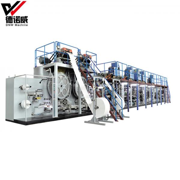 Quality DNW-13 Fully Automatic Adult Diaper Machine With PLC Control System for sale