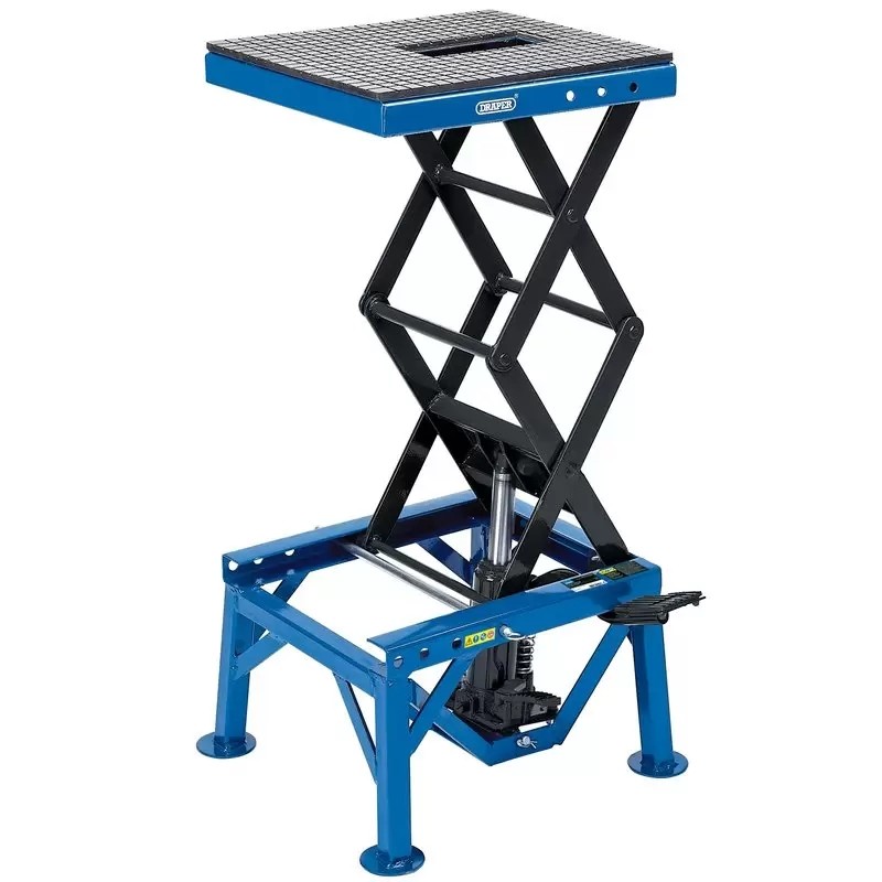 China 1200mm motocross Hydraulic Motorcycle Scissor Lift Stand Lifting Capacity 350kg factory