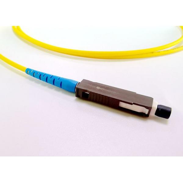 Quality G657 MU UPC Singlemode 3.0mm Fiber Optic Patch Cord for sale