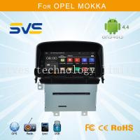China Android 4.4 car dvd player GPS navigation for Opel Mokka car radio audio mp3 CD player factory