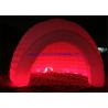 China Outdoor Event Multi Color Inflatable Dome Tent With LED Lighting factory