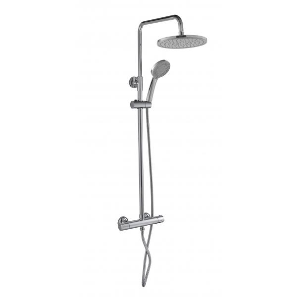 Quality Luxurious Thermostatic Shower Taps Chrome Finishing Thermostatic Bath Tap S1001A for sale
