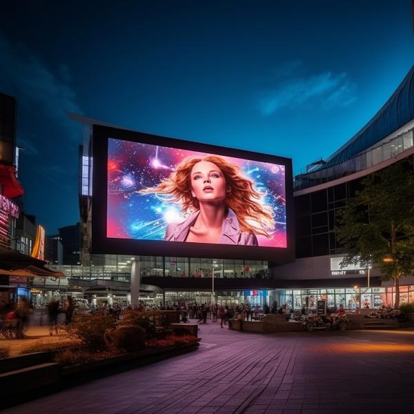 Quality Outdoor Commercial Advertising LED Display P3.91 Fixed Digital LED Display Board for sale