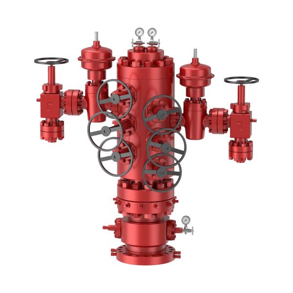 Quality PSL1-PSL4 Oil Gas Wellhead Equipment Oil Well Christmas Tree 2000psi-20000psi for sale