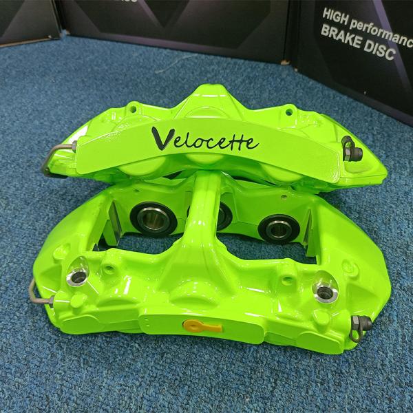Quality Green 6 Piston Caliper Of Car GT6 Monoblock Technology With Greater Braking Power for sale