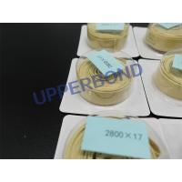 China MK9 Cigarettes Garniture Tapes 18*2800mm Aramid Fiber Linen Tape factory