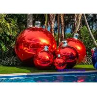 China Commercial Decorative PVC Inflatable Ball Handing Inflatable Mirror Ball Big Shiny Ball Decoration factory