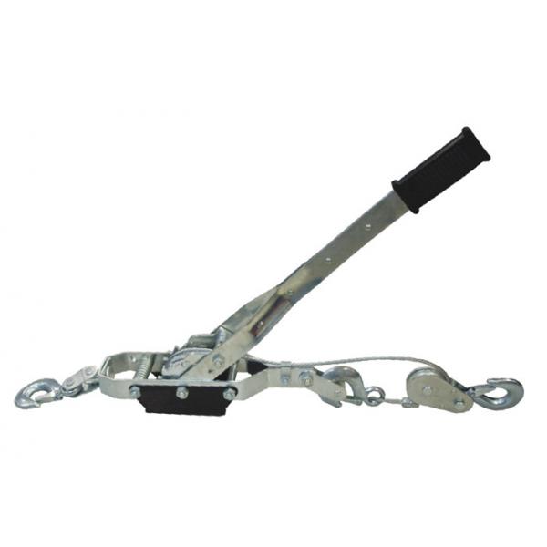 Quality Double Gear 4 Ton Cable Puller 8000 lbs / Wire Rope Ratchet Puller SDB8041 for sale