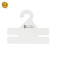 China 2.95mm Custom Size Cardboard Hangers For Kids Clothing factory