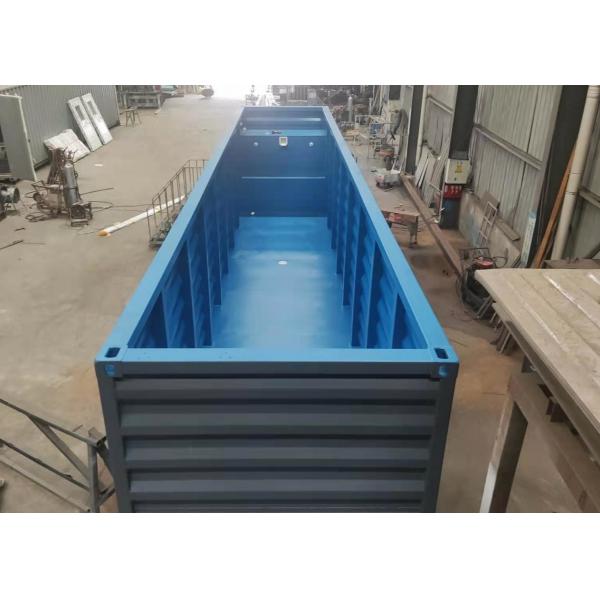 Quality 11m Long Swimming Pool Container Steel Shipping Container Waterproof Coating for sale