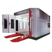 Quality Explosion Proof Vehicle Spray Booth Steel Construction 7900 X 4100 X 2700mm for sale