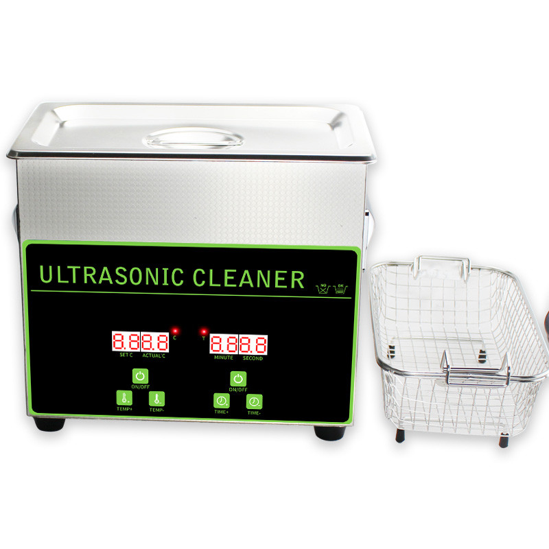 China Household Digital Heated Ultrasonic Jewelry Cleaner Safe For Diamonds 3.2L 40KHZ for sale