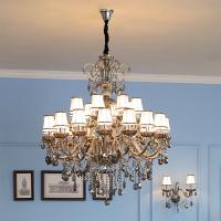 China Smoke crystal chandelier For Living room Bedroom Kitchen Lighting (WH-CY-137) factory