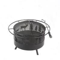 Quality Metal Wire Heating Round Stainless Steel Barbecue Grills 552*550*550mm for sale