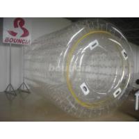 China 0.8mm/1.0mm PVC Material Transparent Inflatable Water Roller for sale
