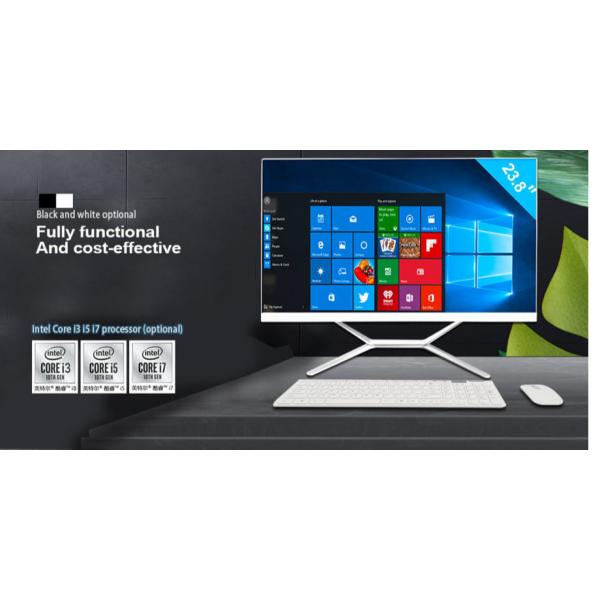 Quality 23.8″ All In One Pc Desktop Computer Touch Screen I7 11700 8 Cores 16mb Smart Cache Barebone System for sale