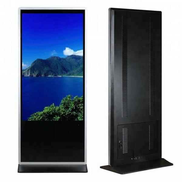 Quality 43 Inch Indoor Wireless Digital Signage Kiosk Stand Alone 0.630x0.630 mm Pixel for sale