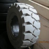 China Professional 18X7 8 Forklift Tires Solid Resilient Tyres CE ISO9001 Certification factory