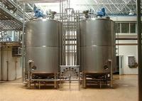 China Large Stainless Steel Tank , Jacketed Mixing Tank 500L - 50000L Capacity factory