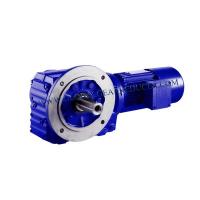 China S57 S67 S77 Helical Worm Gear Motor Speed Reducer Gearbox With 90 Degree Shaft factory
