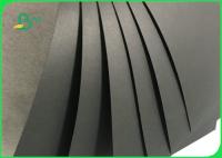 China 31 * 43inch 250gsm 300gsm 350gsm Black Paper Board For Wedding Invitation Card factory