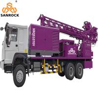 China Truck Mounted Water Well Rig Bore hole 600m Deep Water Well Drilling Rig With Compressor for sale