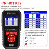 China Car Diagnostic Scanner KONNWEI KW850 2.8 Inch TFT Colorful Screen Display factory