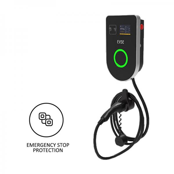 Quality 7kW Commercial Ev Wall Charger Charging Station Type2 for sale