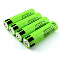 China Panasonic NCR18650BE 3200mAh flat top 3.7V lithium rechargeable battery led flashlight battery power tools battery factory