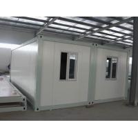 China low cost prefab house mobile container house refugee camp factory