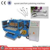 Quality automatic stainless steel cutlery polishing machine for spoons and forks for sale