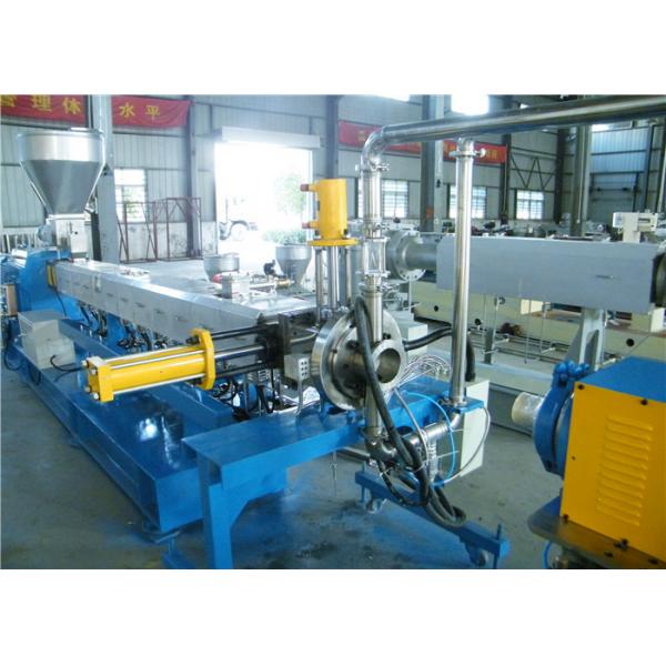 Quality 65mm Industrial Two Screw Extruder Machine For Thermoplastics Compounding for sale