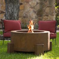 Quality Outdoor Heater Multi-function Round Metal Fire Pit Corten Steel Fire Table for sale