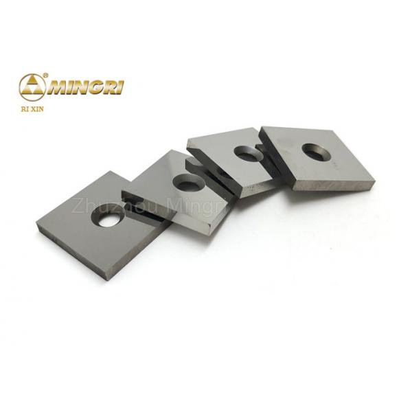 Quality Customized Tungsten Carbide Inserts For Planing Wood , Small Tungsten Carbide Wear Plates for sale