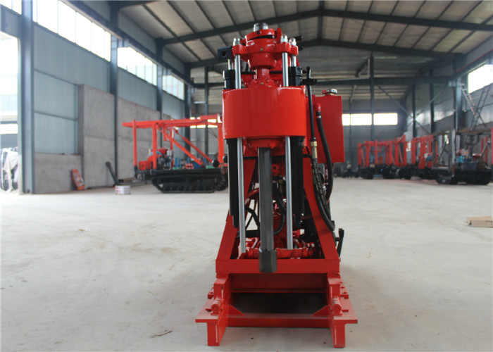 China Popular Portable Rock Drilling Machines , XY-1 Deep Water Well Drilling Rig for sale
